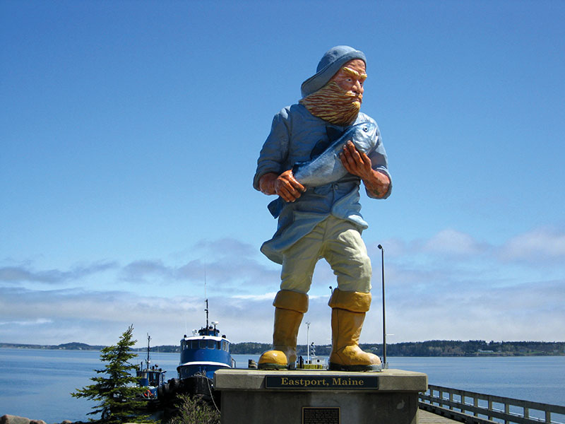 Eastport Cod Fisherman Statue